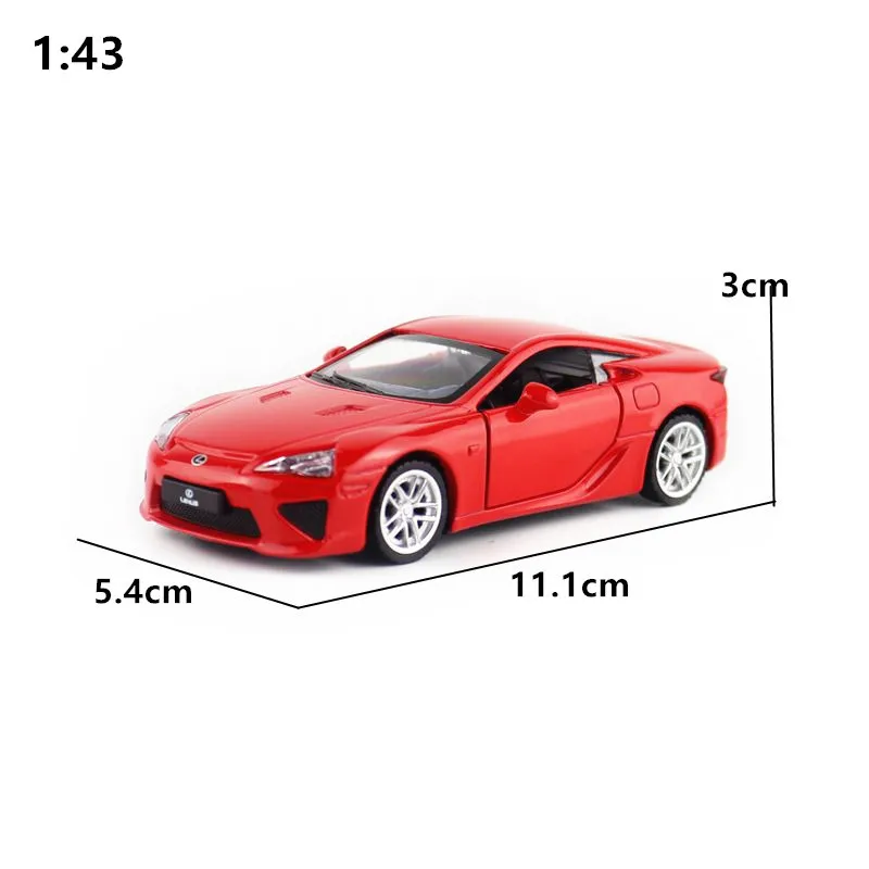 1:43 Lexus LFA Alloy pull-back vehicle model Diecast Metal Model Car | Игрушки и хобби