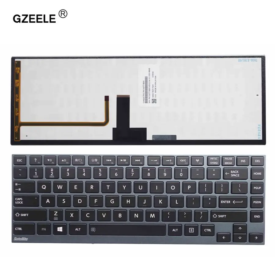 QHNew английская клавиатура для ноутбука Toshiba satellite U845 R700 U900 U920T U800 U800W U840 Z830 R830 Z935 с