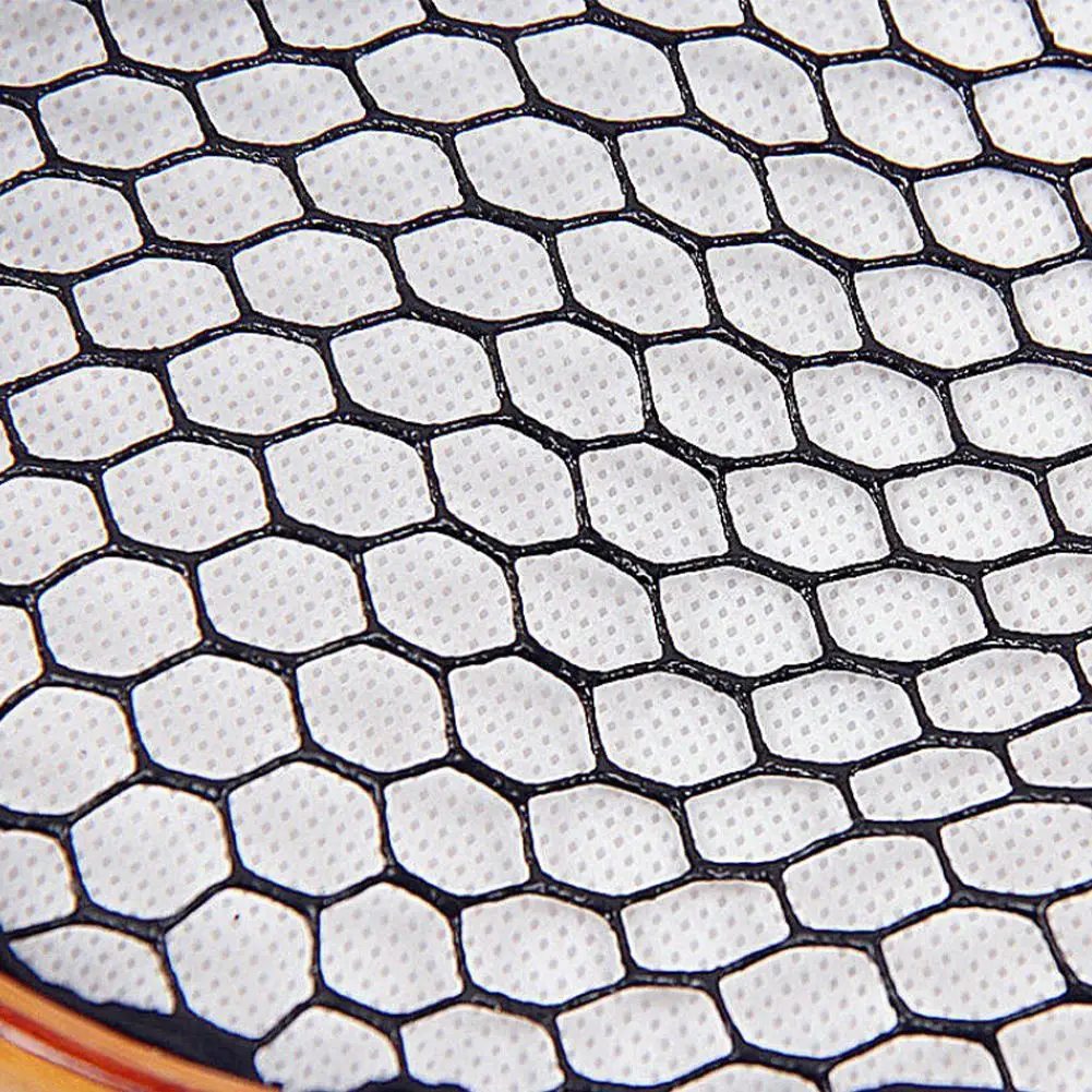

Fishing Net Fly Fishing Landing Net Wooden Frame Soft Mesh Net for Trout Bass Catch and Release Fishing Tool Wooden Landing Net