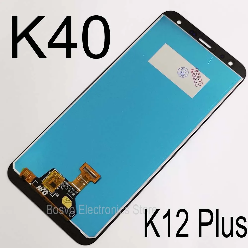 Pantalla LCD para LG K40, montaje de digitalizador t&aacute;ctil K12 Plus X4 2019, venta al por mayor, 5 unids/lote-2