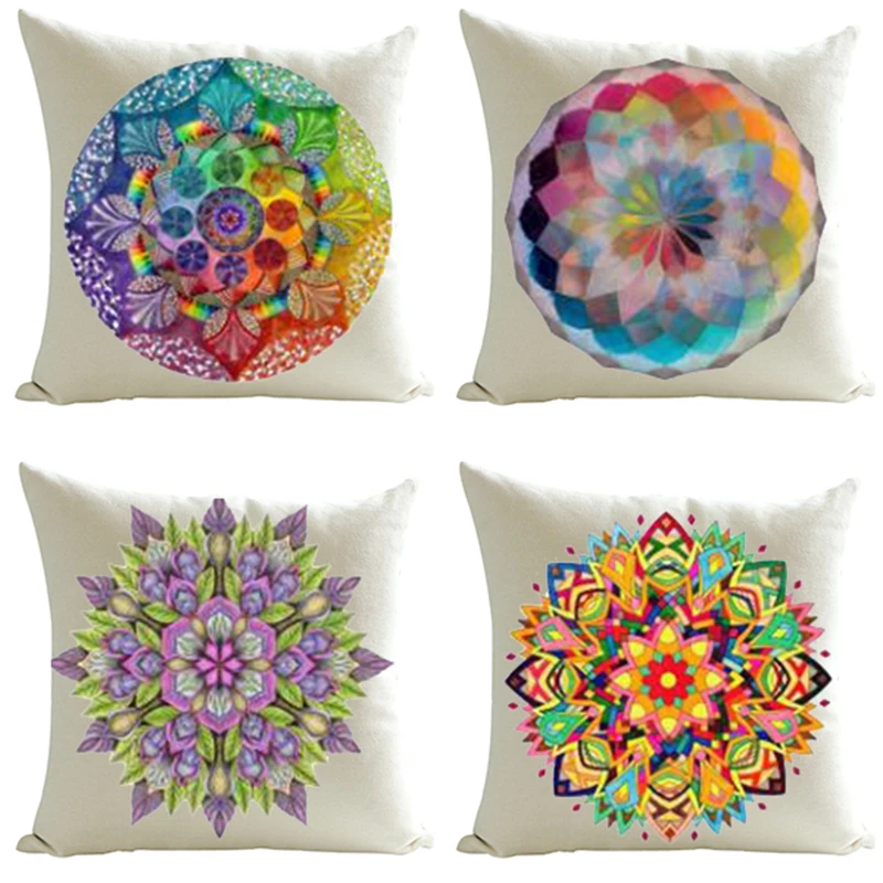 Наволочки в богемном стиле геометрические домашние декоративные наволочки