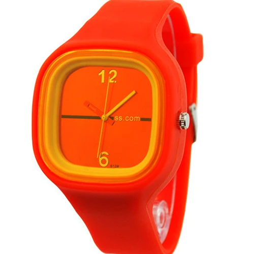 Часы наручные мужские/женские с квадратным циферблатом модные спортивные