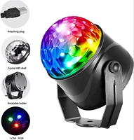 new led party stage light rgb laser dj strobe lamp christmas projector sound activated rotating disco ball lamp for dance floor