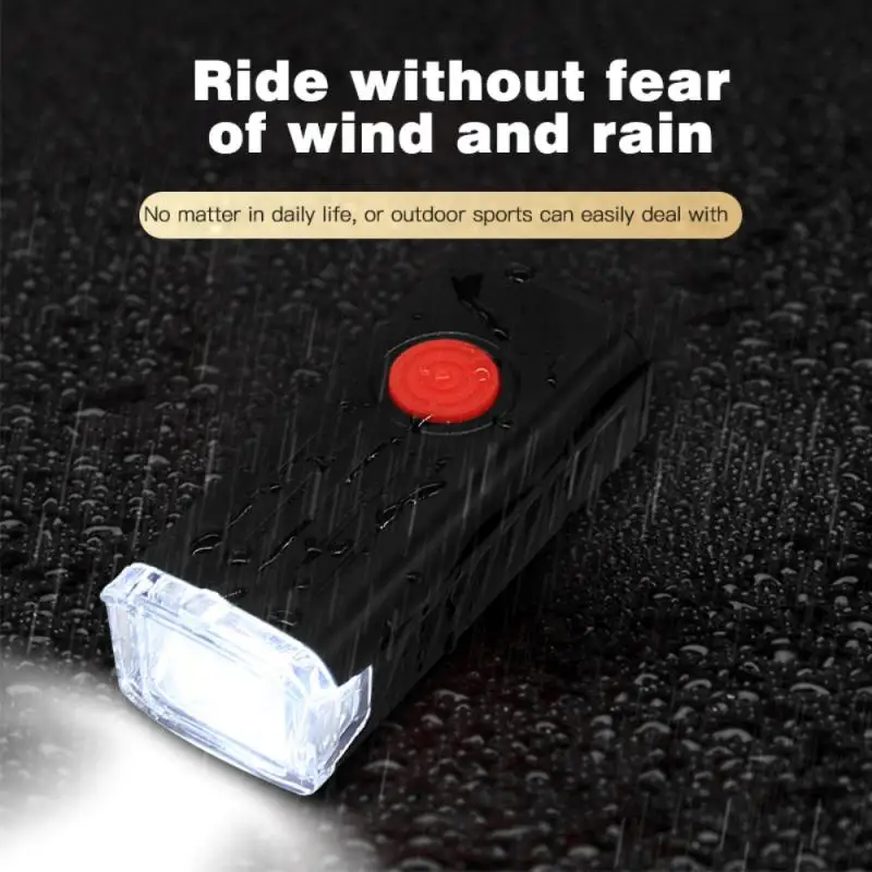 

USB Rechargeable Bike Light MTB Bicycle Front Back Taillight Waterproof Lamp Flashlight Cycling Safety Warning Rear Light