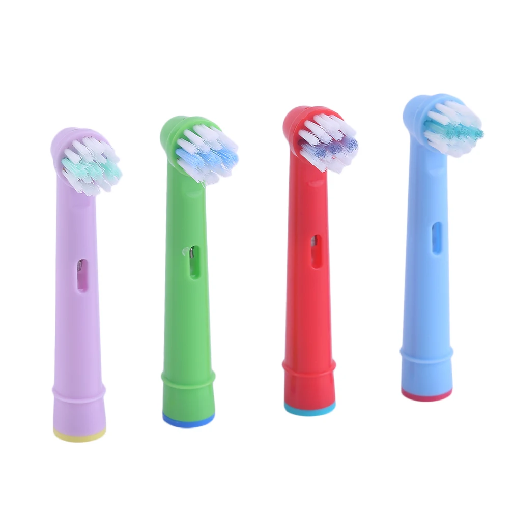 4 шт. Замена для детей Детская щетка головки Электрический полости рта высокая