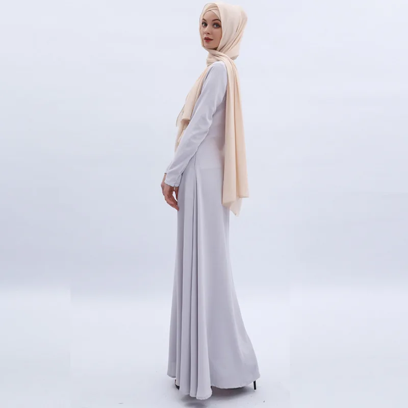 Abaya Длинное Макси мусульманское платье Турция женское платье хиджаб платье с длинным рукавом Дубай Арабский турецкий мусульманские платья Tesettur Elbise Caftan