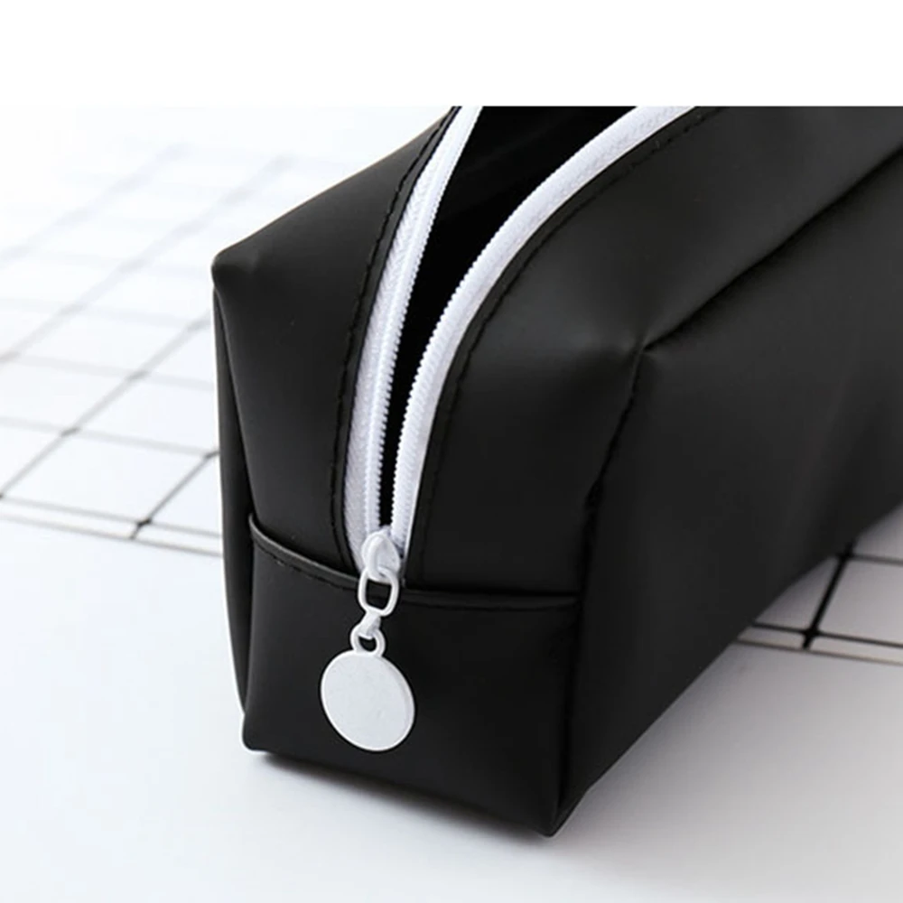 Супер большой чехол для карандашей милые школьные принадлежности из силикагеля