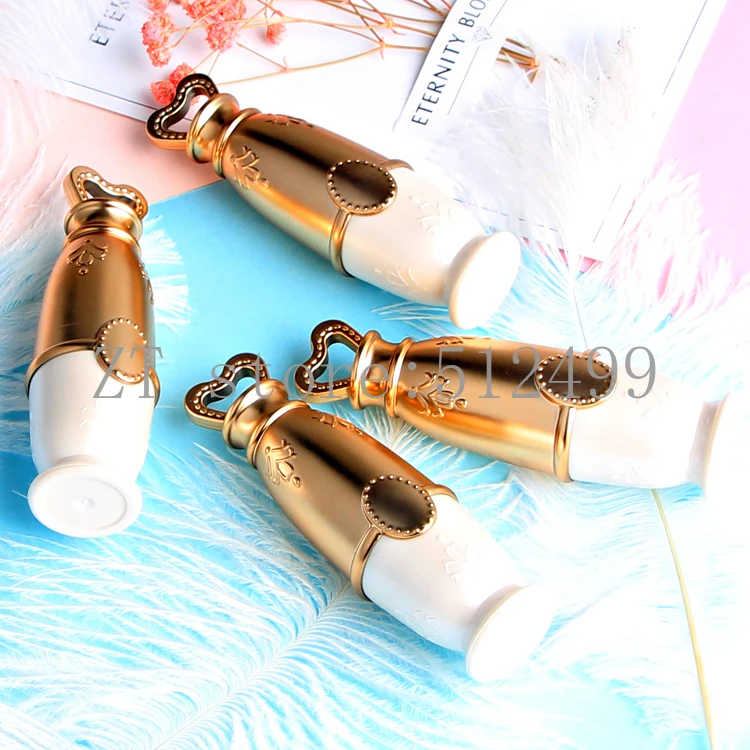 

10/20/50pcs 12.1mm Gold White Ancient Palace Lipstick Tube Empty Lip Rouge Container Cosmetic Lip Chapstick Refillable Bottle