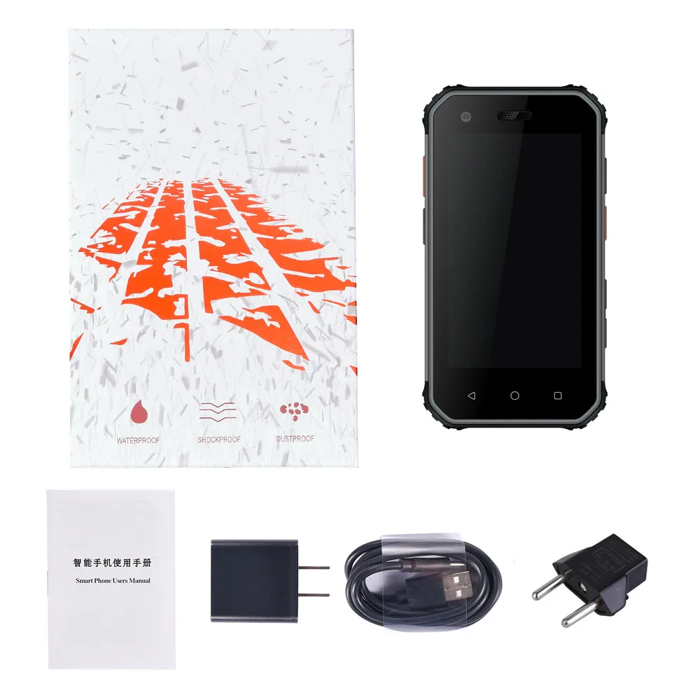 SERVO S10 Pro IP68 Waterproof mini Smartphone MTK6737 3GB 64GB NFC Walkie talkie Rugged Phone 13MP Fingerprint Face Recognition