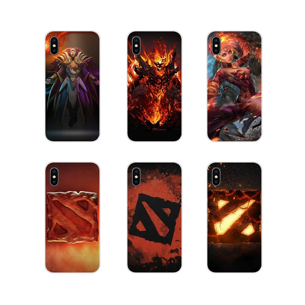 Shadow Fiend Dota 2 аксессуары для телефона Чехлы Apple iPhone X XR XS 11Pro MAX 4S 5S 5C SE 6S 7 8 Plus ipod 5 6 |