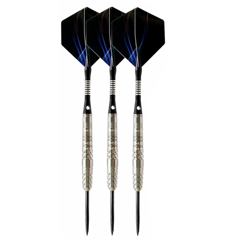 

3pcs 85% Professional Tungsten Steel Tip Darts 23g Precise Barrel with Dart Case Bar KTV Party Darts Game