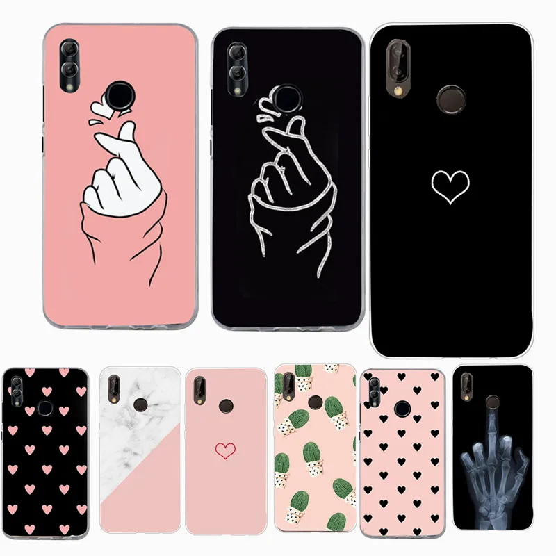 Чехол для Huawei P20 Lite 5 84 дюймов mate 10 p20Lite мягкий резиновый силиконовый чехол задней