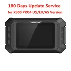 180 дней обновления для OBDStar X300 Pro4  Key Master 5 версии EUASUS