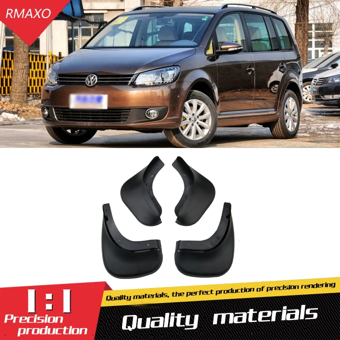Для Volkswagen TOURAN 2004 2015 Брызговики передние с цветом и задним брызговиком крыло