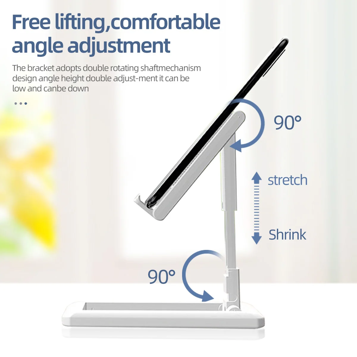 desk stand mobile phone tablet holder smartphone stand holder foldable extend universal mobile phone holder seat car holder free global shipping