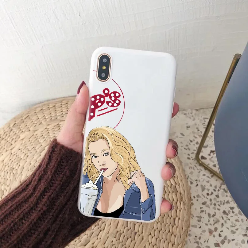 Модный чехол для девочки BFF iPhone XS 11 Pro MAX SE 5 6 6S 7 8Plus XR X10 best friend candy white силиконовый из
