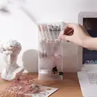 Настольный органайзер для ручек, карандашей, органайзер для макияжа, подставка для кистей, школьные принадлежности, офисные аксессуары, милые канцелярские товары #14