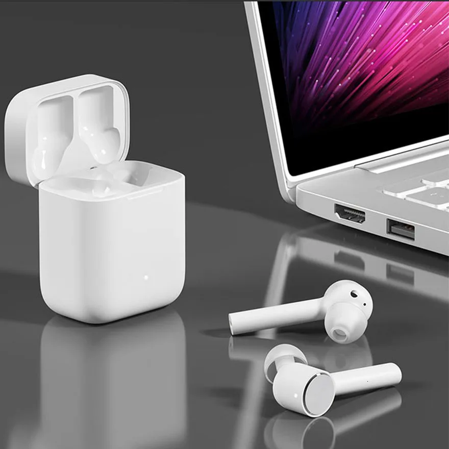 Беспроводные наушники Xiaomi Air Mi True Bluetooth HD звук шумоподавление сенсорное
