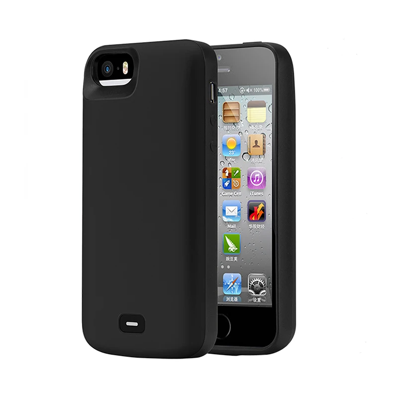 

4000mAh/5500mAh Power Bank Battery Charger Case for iPhone 6 s 6s 7 8 Battery Case for iPhone 5 S 5S SE Power Bank Charging Case