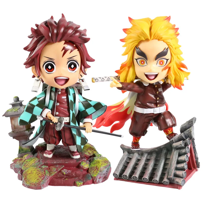 

Фигурка из аниме «рассекающий демонов», Rengoku Kyoujurou, Kimetsu No Yaiba, Коллекционная модель, кукла, игрушки для детей, подарок, 18 см