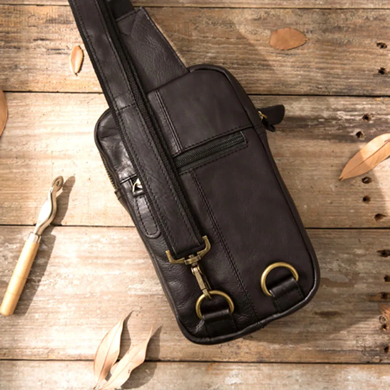 Сумка AETOO мужская из натуральной кожи саквояж на плечо дорожный мессенджер через