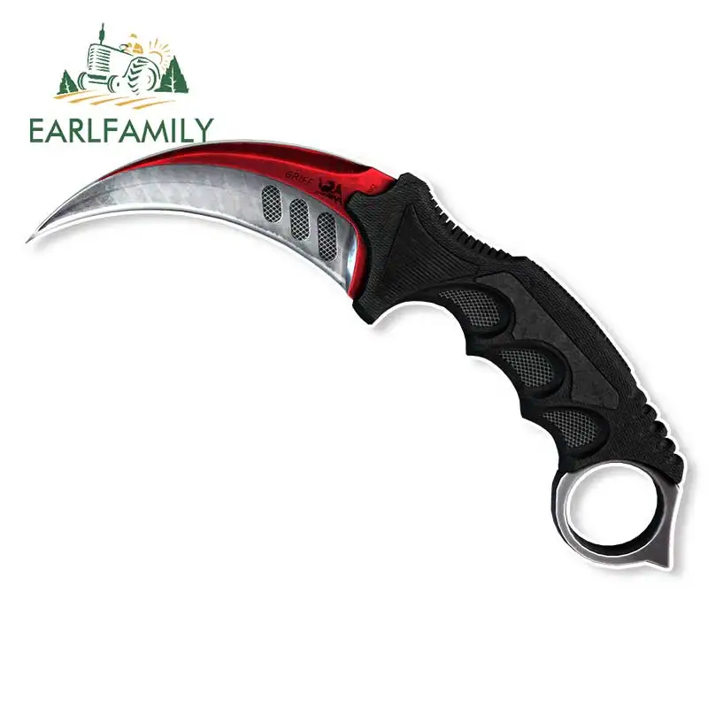 EARLFAMILY 13 см x 8 5 для Csgo шкуры керамбитовый автомобиль грузовик наклейка на бампер