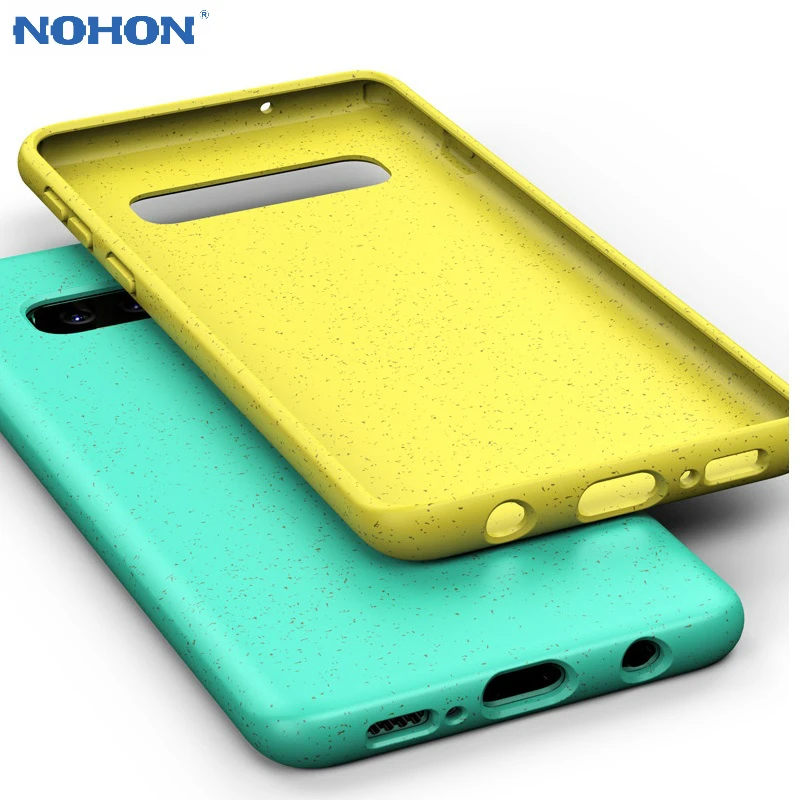 Чехол NOHON из перерабатываемого материала для телефона Samsung Galaxy S10 Plus Lite Note 10 Note10 +
