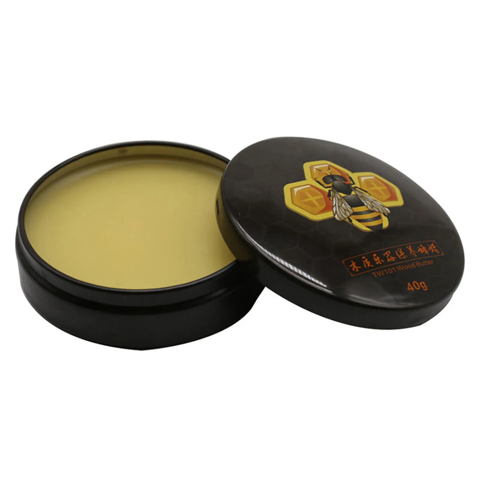 

40G Wood Polishing Beeswax for Wooden Guitar Long Lasting Wax Natural Look Guitar Care YS-BUY