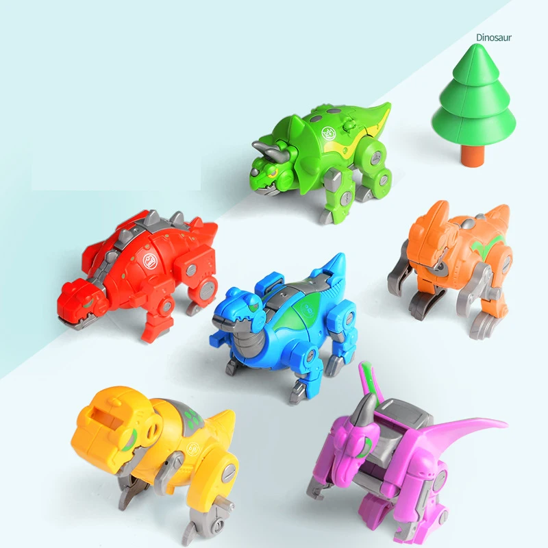 Динозавр деформация 6 в 1 робот-трансформер детские развивающие игрушки подарки