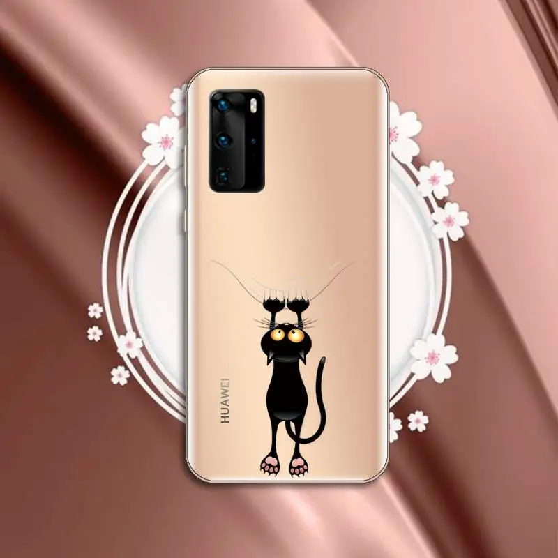 

Cute creative design pattern Phone Case Transparent for Huawei P honor 8 10i 20 30 40 smart 2019