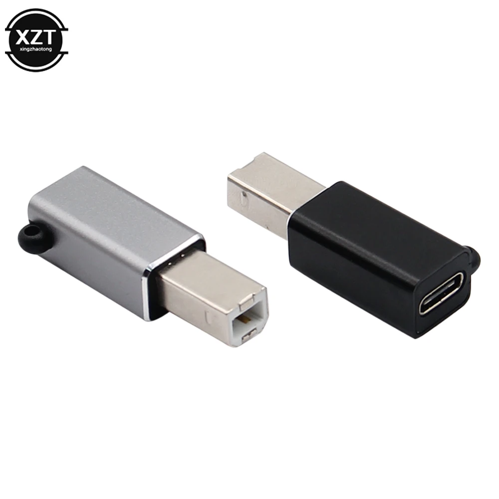 Конвертер USB Type-C в USB-сканер Переходник гнездо-штырь для принтера MIDI-контроллера
