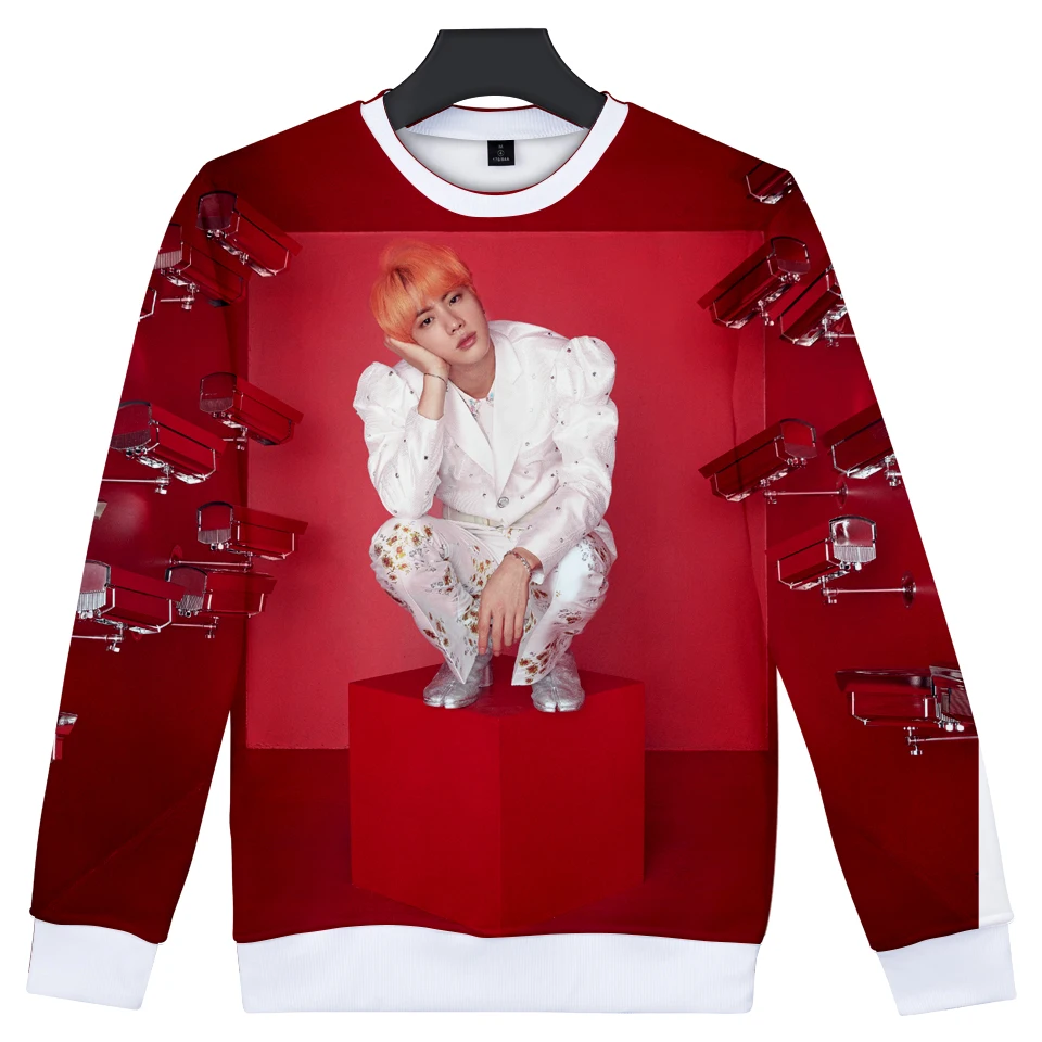 Frdum Tommee Love Yourself ответ 3D kpop женщины Bangtan мальчики Толстовка Осень и зима хит хоп harajuku Корейская повседневная одежда