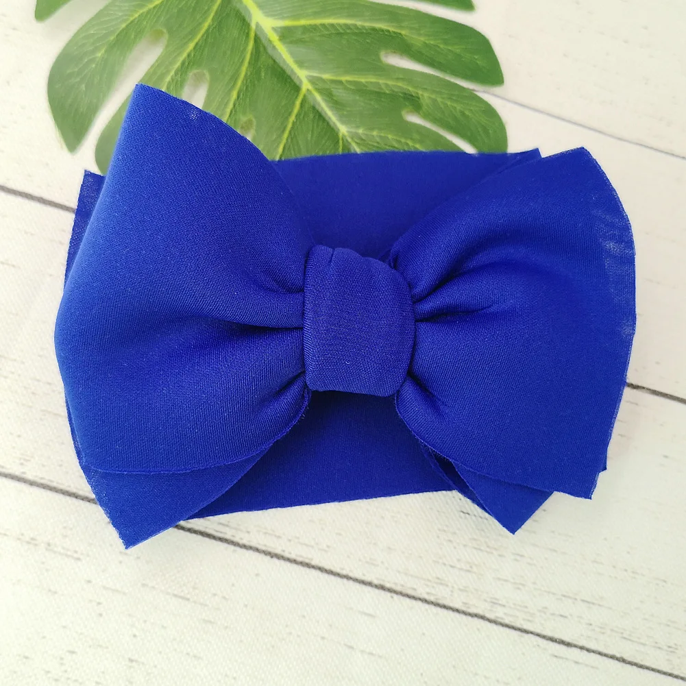 BJ-Navy Blue Повязки на голову для маленьких девочек; Новинка; Детская повязка на голову с уши Минни Маус; бандо; Bebe Fille; Детская повязка на голову; аксессуары для волос; Turbante Bebe - Цвет: BJ-Navy Blue