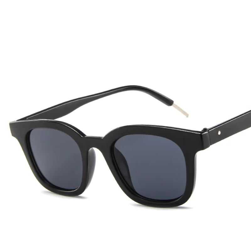 

2021 new Women Sunglasses Rectangle Vintage black Sunglasses Brand Designer Eyeglass Female Cat Eye Sunglasses