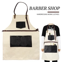 high quality hairdressing work clothes professional salon barber apron stylist hair dye accessories
