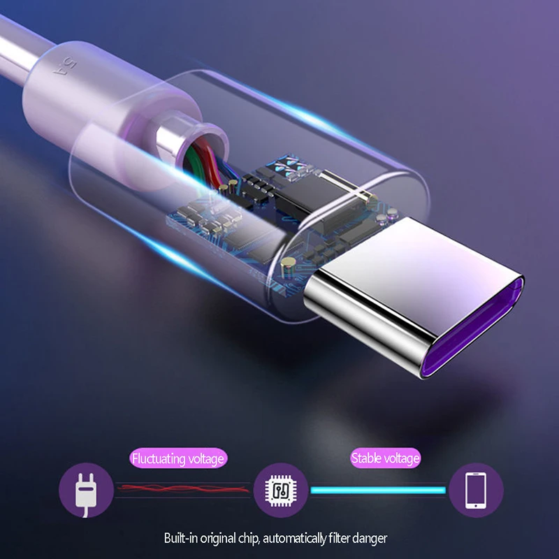 5A Кабель USB Type c для Huawei mate 40 30 20 10 pro lite P40 p30 Honor быстрой зарядки 1 м 2 Xiaomi Redmi Note 7 8 Pro 8A 6a