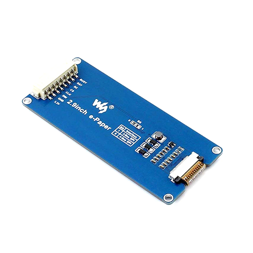 2.9 Inches SPI Interface Practical Durable Electronic Epaper Screen Accessories Low Power E-ink Display Module For Raspberry Pi |