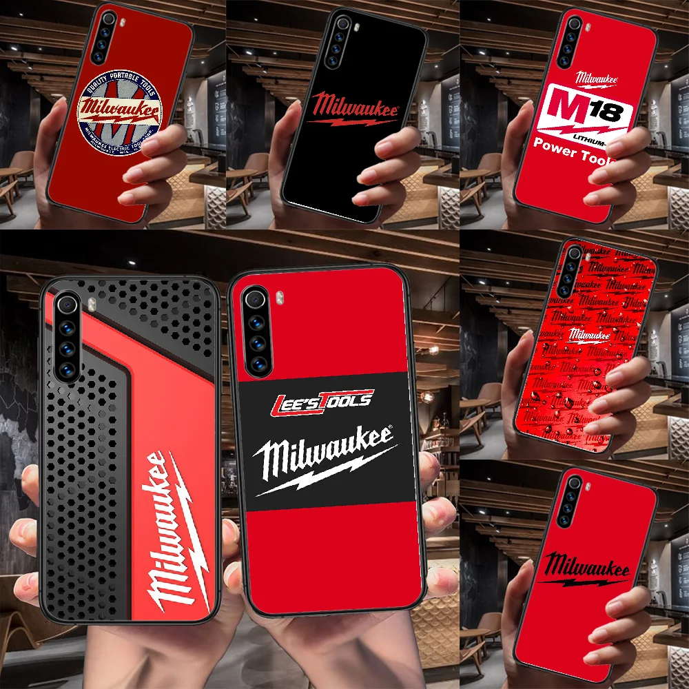 Бренд Milwaukes чехол для телефона Xiaomi Redmi Note 7 8 8T 9 9S 4X 7A 9A K30 Pro Ультрачерный
