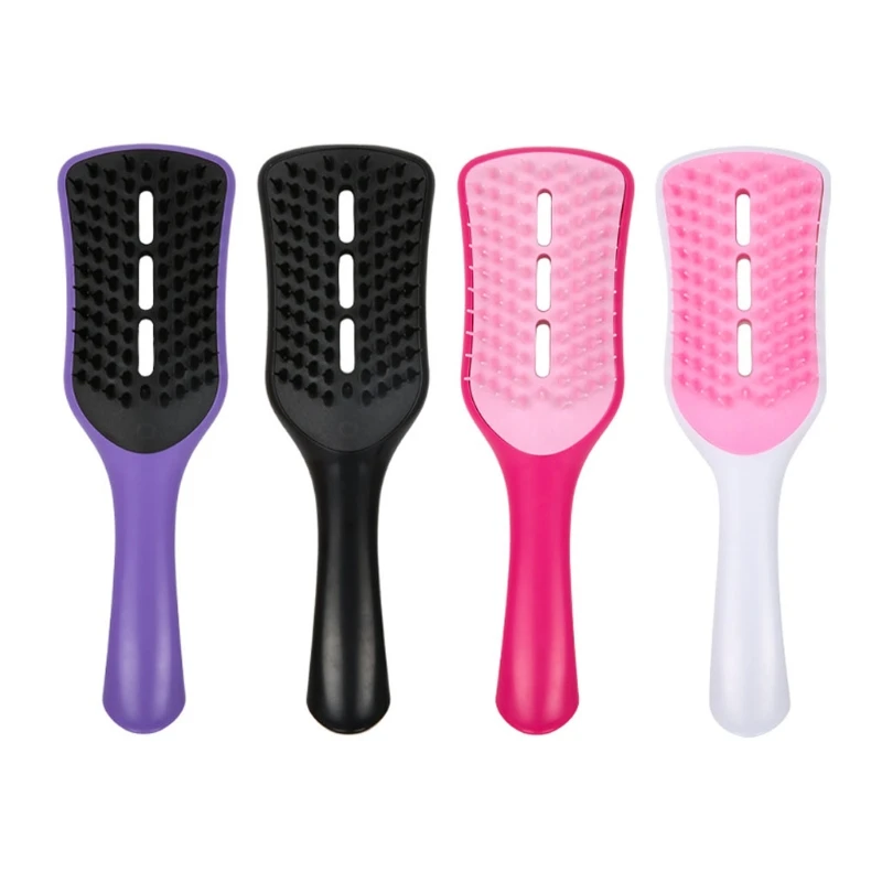 

Professional Paddle Brush Salon Air Cushion Hair Comb for Styling Detangling Shaping and Defining Curls Wet or Dry Hair