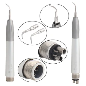 Стоматологический Ультразвуковой скалер, наконечник воздушного скалера с 3 наконечниками G1G2G3, обновленная нашивка с 2 отверстиями B2 Midwest с 4 отверстиями M4