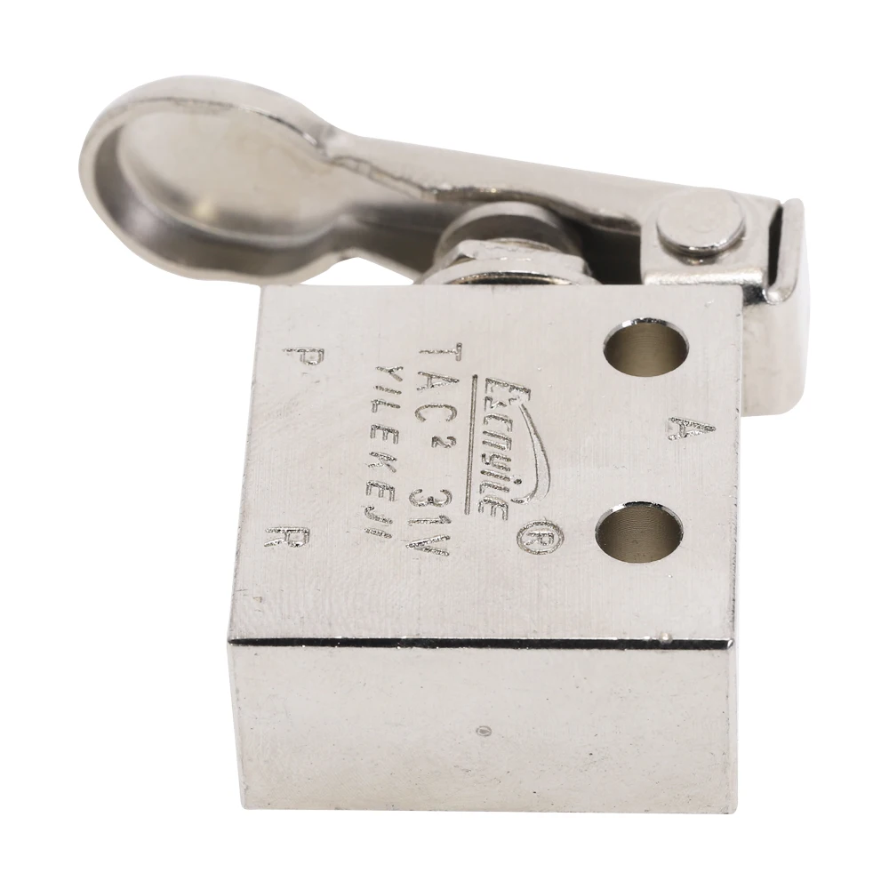 TAC2 31V механический клапан 1/8 &quotНитки 2 Позиция 3 Way с пружинным возвратом рычаг