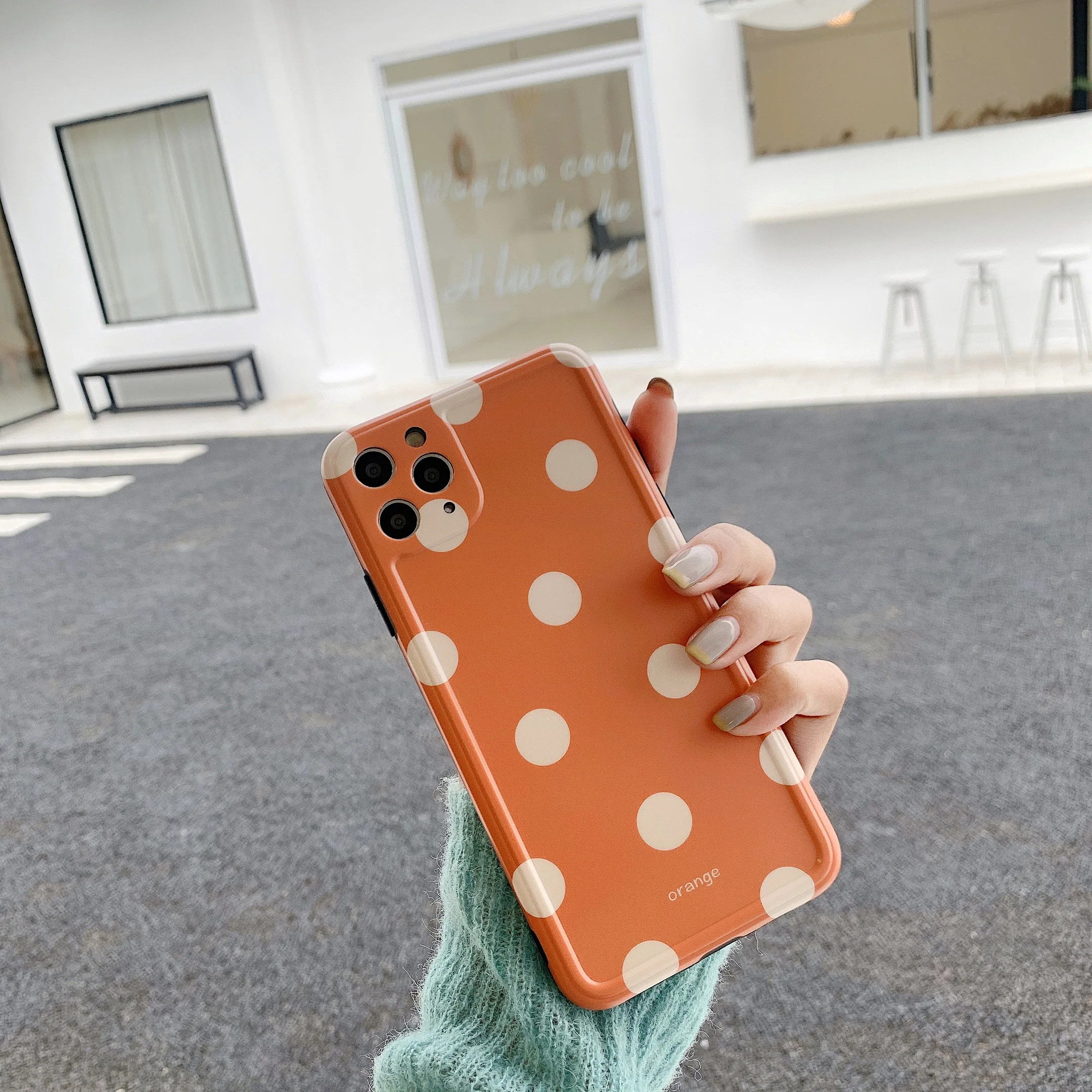 Милый чехол с принтом в горошек для iPhone 11 Pro Max Lunares мягкие чехлы xs xr x 7 8 Plus SE 2020