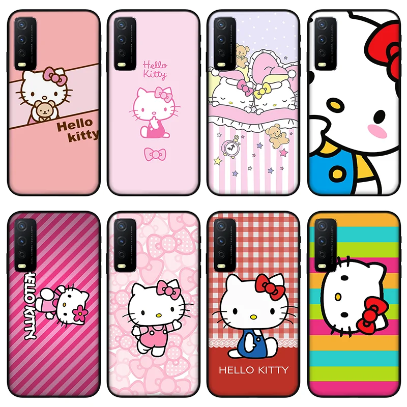 

Розовый чехол для волос для vivo y30 y50 y53 y52 y31 y53, защитный силиконовый чехол для vivo Y18 Y19 Y15 Y12 Y51 Y85 Y97 Y70s