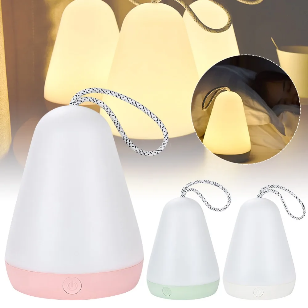 

Breastfeeding Soft Silicone Night Light Portable USB Rechargeable Bright Adjustable Color Lamp Birthday Christmas Gifts Shipping