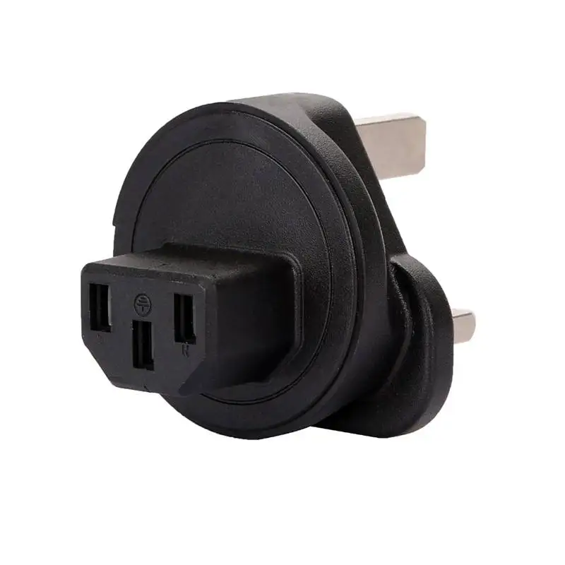 Wa-0183 Uk мужской Iec 320 C13 адаптер переменного тока 3 полюс штекерным переходник с