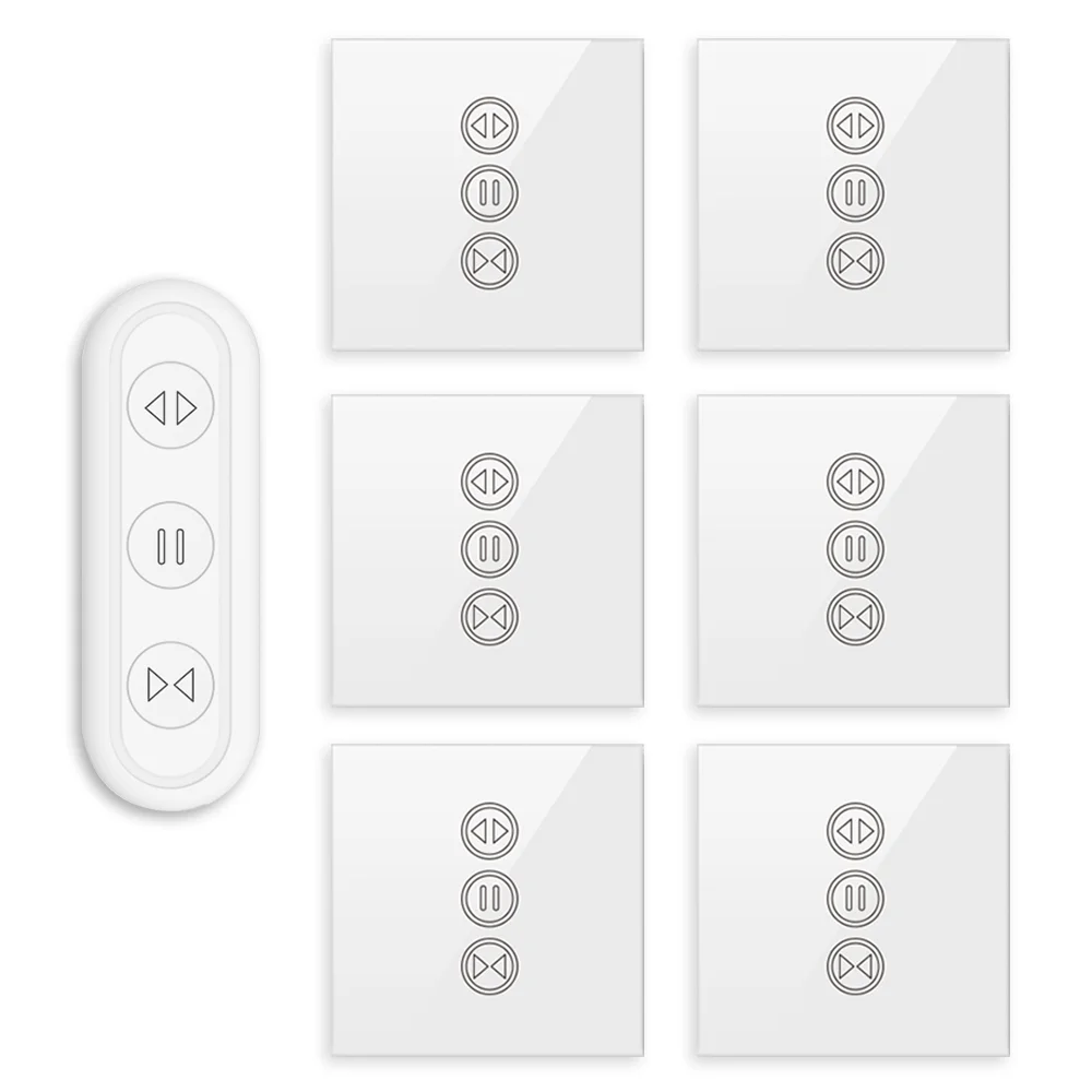 

Tuya Smart Life Curtain Switch Remote Control Blinds Engine Roller Shutter RF+WIFI App Timer Google Home Aelxa Echo Smart Home