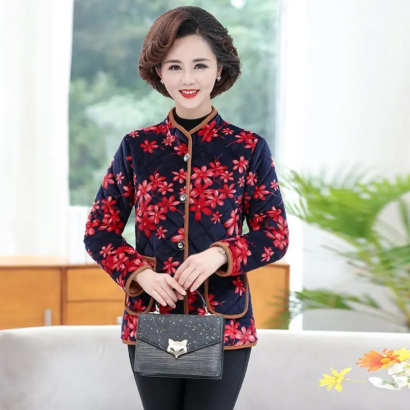 Куртка зимняя теплая бархатная стеганая куртка парки для женщин среднего