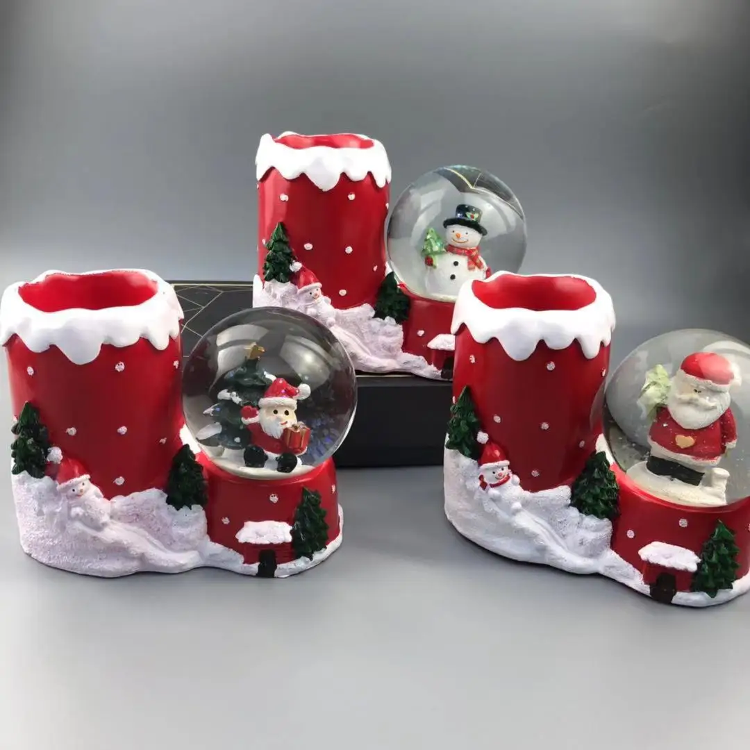 

Новый стиль, Лидер продаж, рождественский подарок, креативный милый светящийся держатель, Мультяшные украшения, полимерные поделки, блестя...