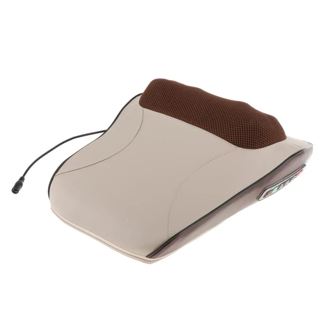 

Массажер для спины и шеи с теплой подушкой для глубокого разминания Массажная подушка для дома и офиса