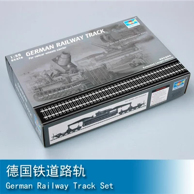 

Trumpeter 1/35 German Railway Track Collection Plastic Building Painting Model Toys 00213